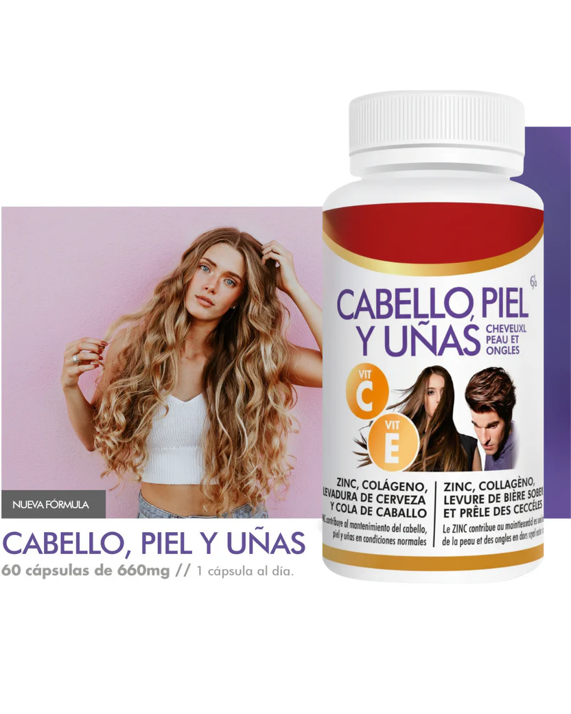 SUP Suplemento Cabello, Piel y Uñas – 60 Cápsulas Fortalecedoras - additional image 5
